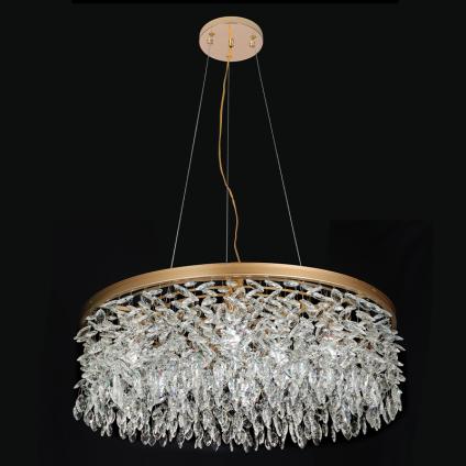 Люстра 0526/12/750 FGD золото/хрусталь 12x60W E14 d750 h900, MIX24